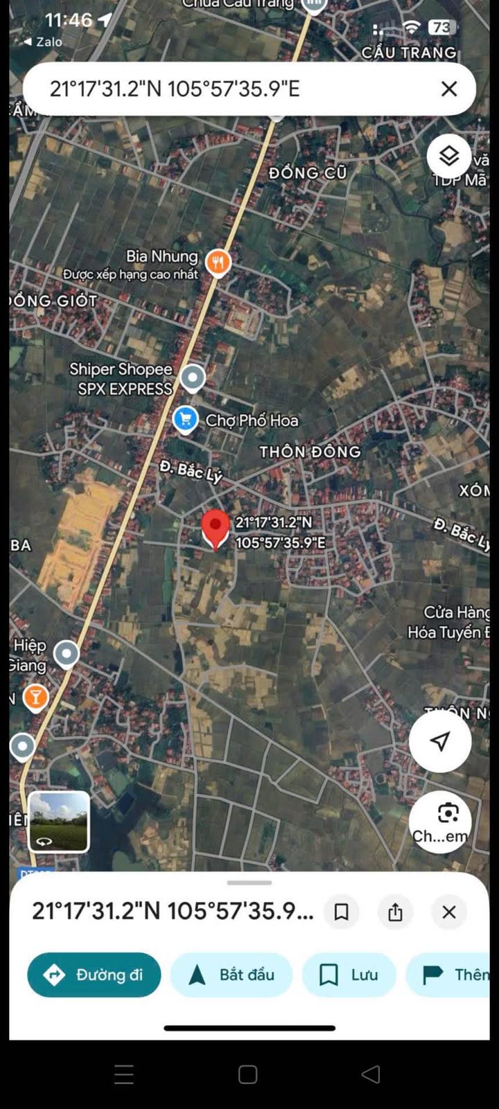 Đất nền Bắc Lý Hiệp Hòa 102.7m² giá 1 tỷ - Mặt tiền 6m, vị trí đắc địa!