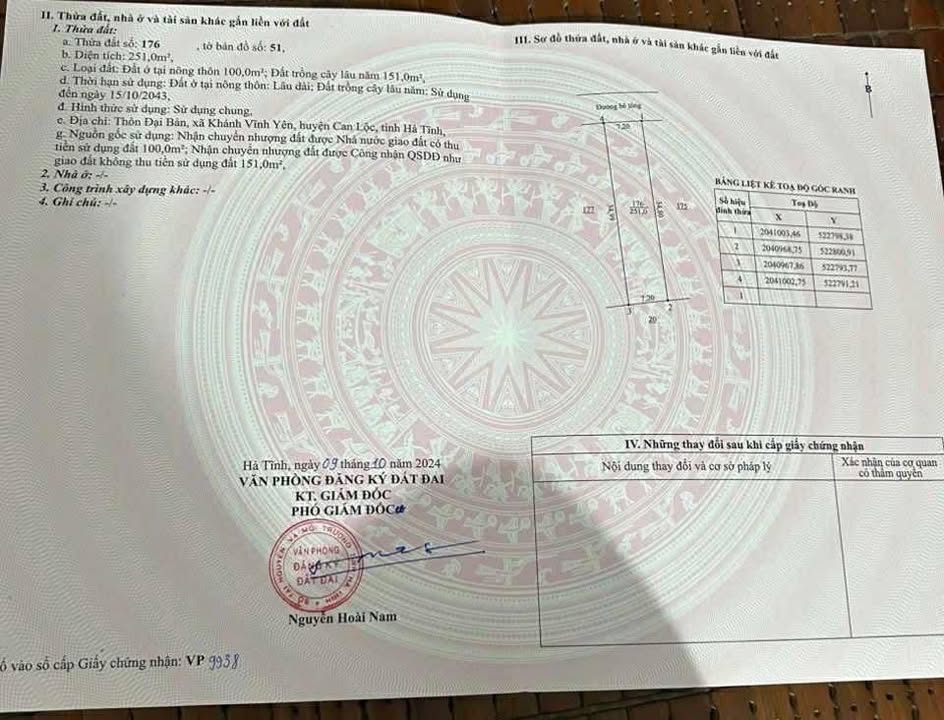 Đất nền Khánh Vĩnh Yên - 100m² chỉ 400 triệu - Vị trí đắc địa gần trung tâm!