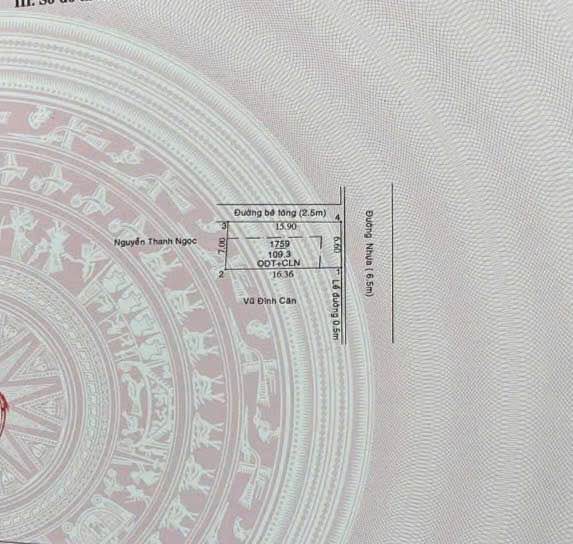 Đất Tân An Thủ Dầu Một 109m² giá chỉ 1.7 tỷ - Đường nhựa 7m rộng rãi!