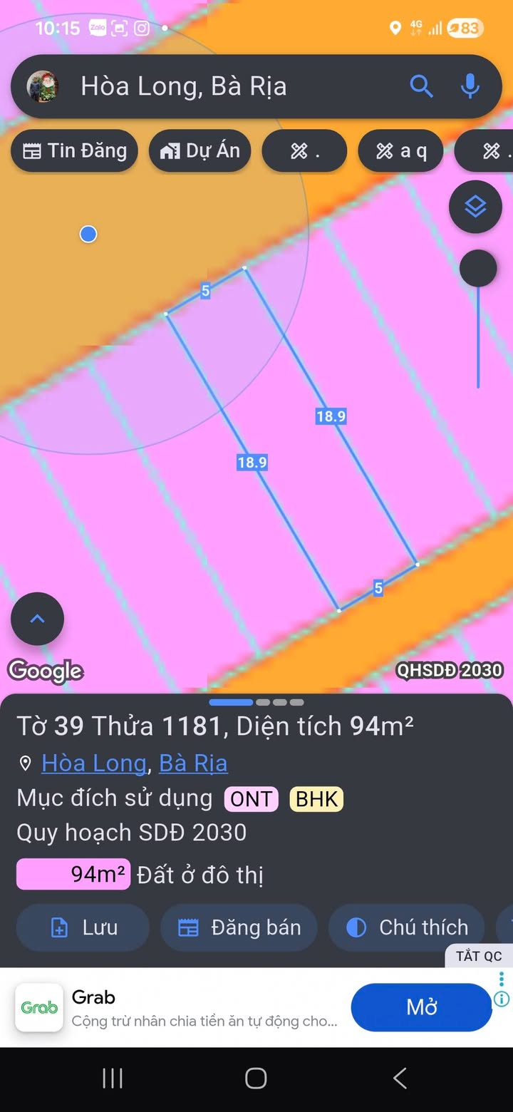 Đất Gò Cát 94m² giá 1.95 tỷ - Chính chủ cần bán gấp!