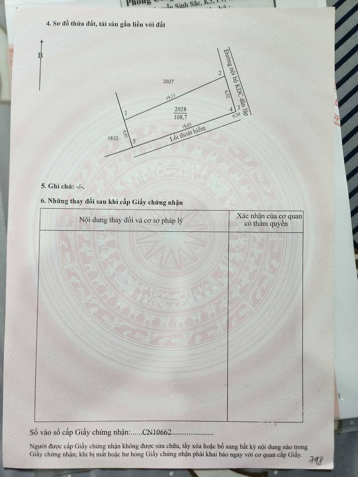 Đất nền Khu dân cư Văn Thắng 108.7m² giá 800 triệu - Cơ hội đầu tư tuyệt vời!