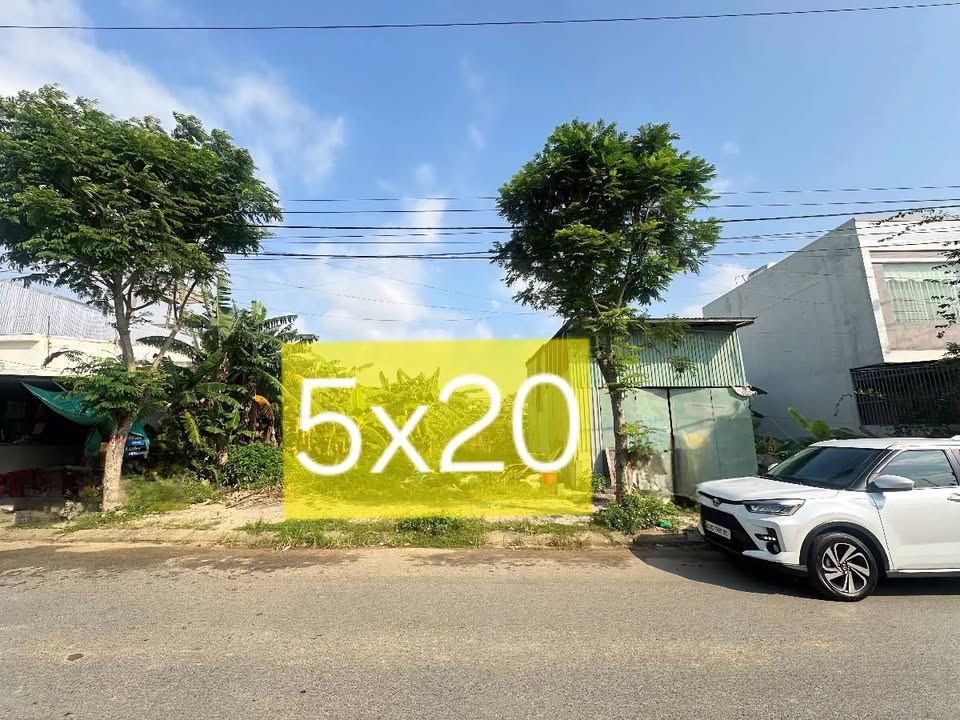 Đất nền Nguyễn Bá Loan, Hòa Phước, Đà Nẵng 100m² - Giá 3.4 tỷ - Tiềm năng kinh doanh lớn!