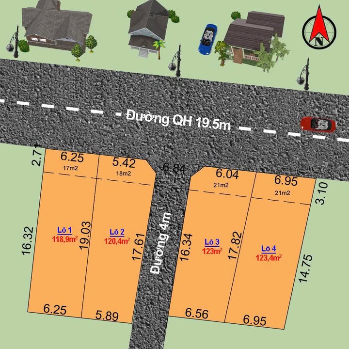 Đất nền mặt tiền Tam Thai, Huế 121m² giá 2.468 tỷ - Cơ hội đầu tư tuyệt vời!
