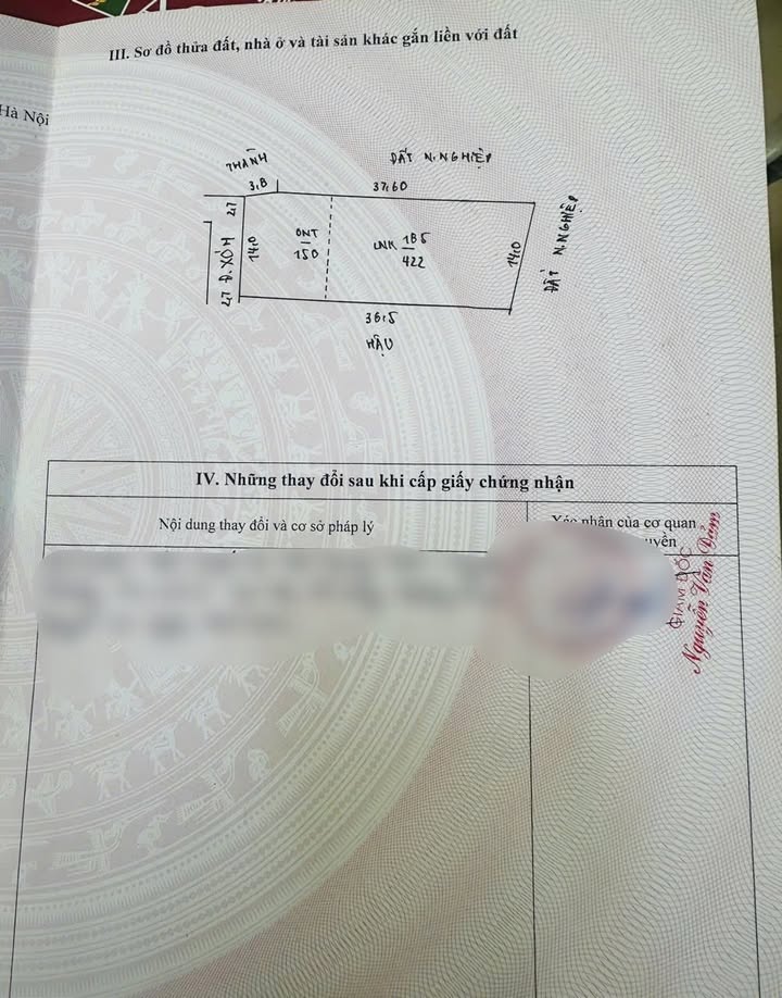 Đất nền Nam Phương Tiến, Chương Mỹ 572m² chỉ 6.864 tỷ - Đầu tư lợi nhuận cao!