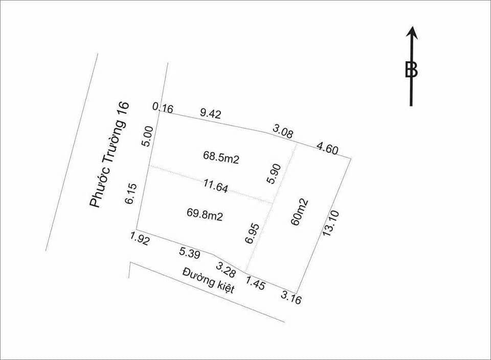 Đất góc 2 mặt tiền Phước Trường 16, Sơn Trà 198m² - Cách biển chỉ 500m!