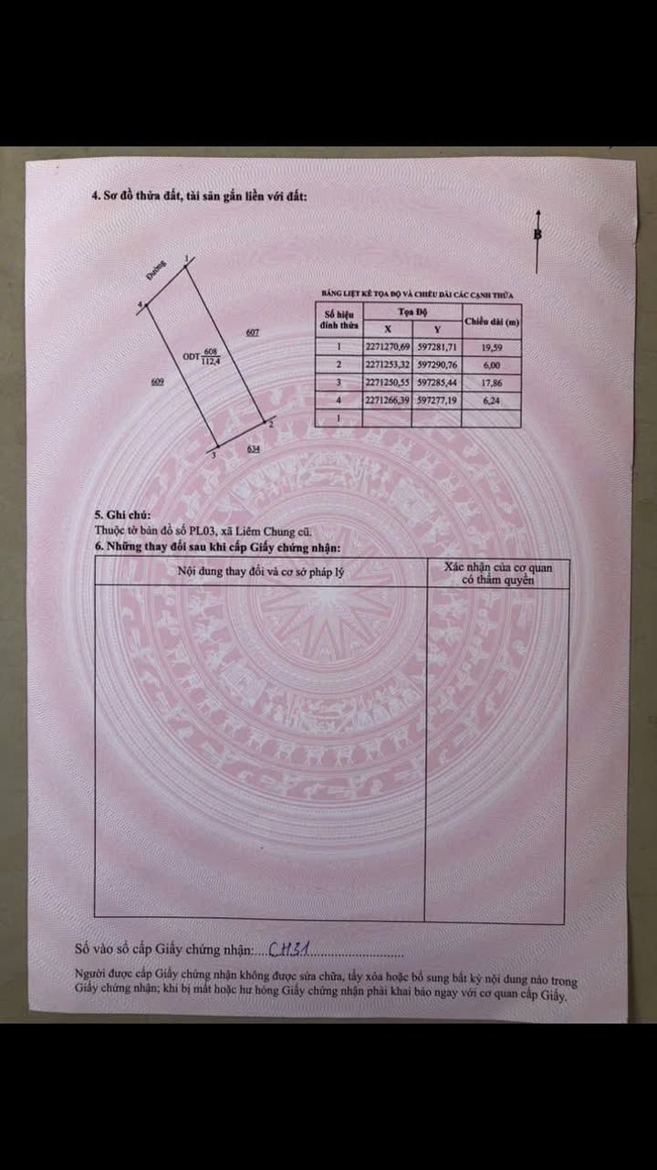 Đất mặt đường 58m Liêm Chung 112m² giá 5.6 tỷ - Cơ hội đầu tư tuyệt vời!