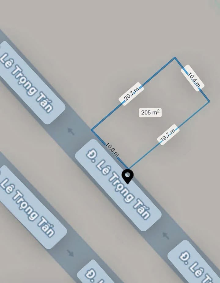 Đất nền 200m² đường Lê Trọng Tấn, Mỹ Phước - Phù hợp mở kho bãi, nhà xưởng!