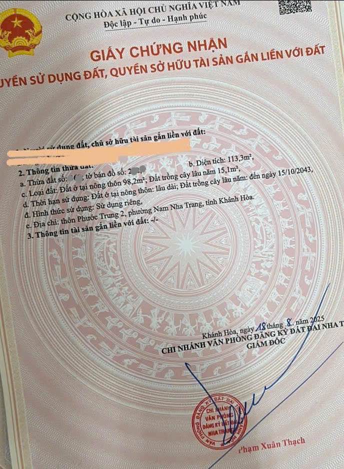 Đất mặt tiền đường Trần Đăng Ninh, Nha Trang 108m² giá 2.25 tỷ - Vị trí đắc địa, cơ hội đầu tư tuyệt vời!