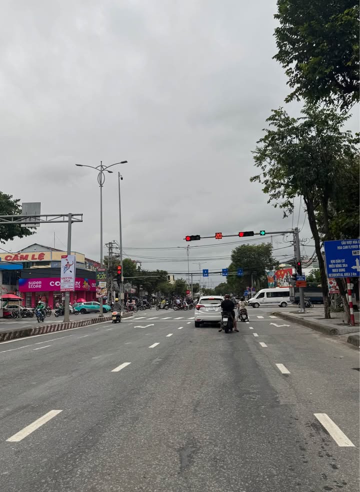 Lô đất 2 mặt tiền Nguyễn Lý, Cẩm Lệ 155m² giá 7.6 tỷ - View công viên vĩnh viễn!