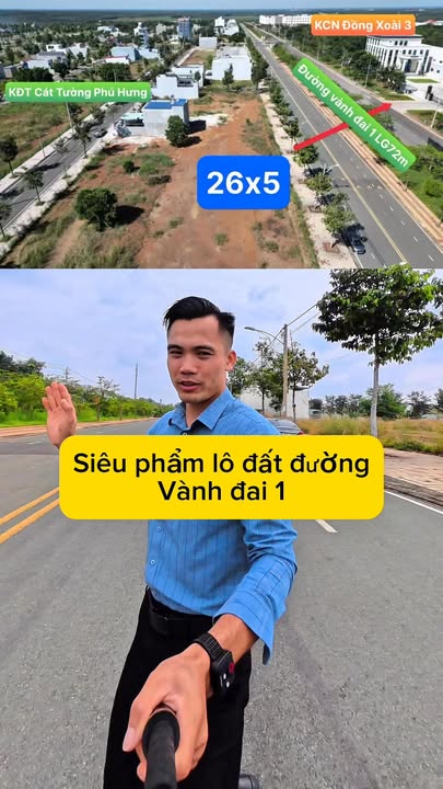 Lô đất đường Vành Đai 1, Khu đô thị Cát Tường Phú Hưng, 130m² chỉ 1.3 tỷ - Cơ hội đầu tư tuyệt vời!