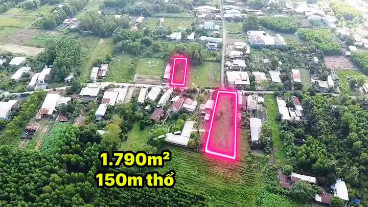 Đất nền Vĩnh Thanh, Nhơn Trạch 1790m² - Giá thỏa thuận, Tiềm năng đầu tư lớn!