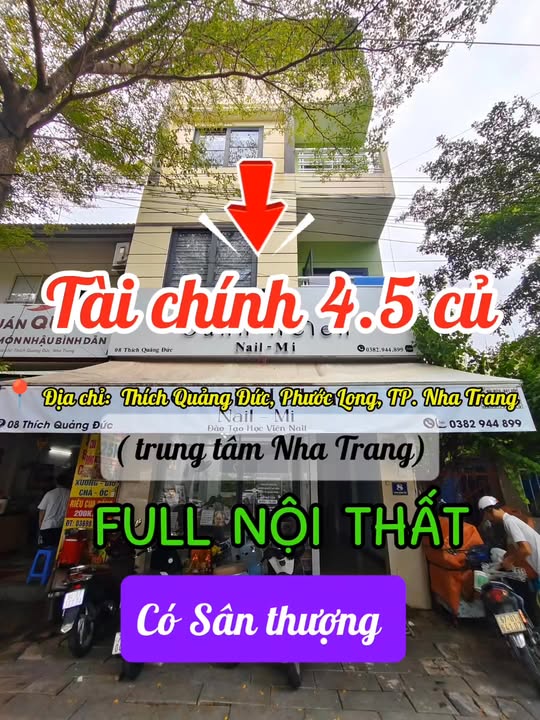 Căn hộ cho thuê tại đường Thích Quảng Đức, Nha Trang - Thỏa thuận giá cả linh hoạt!