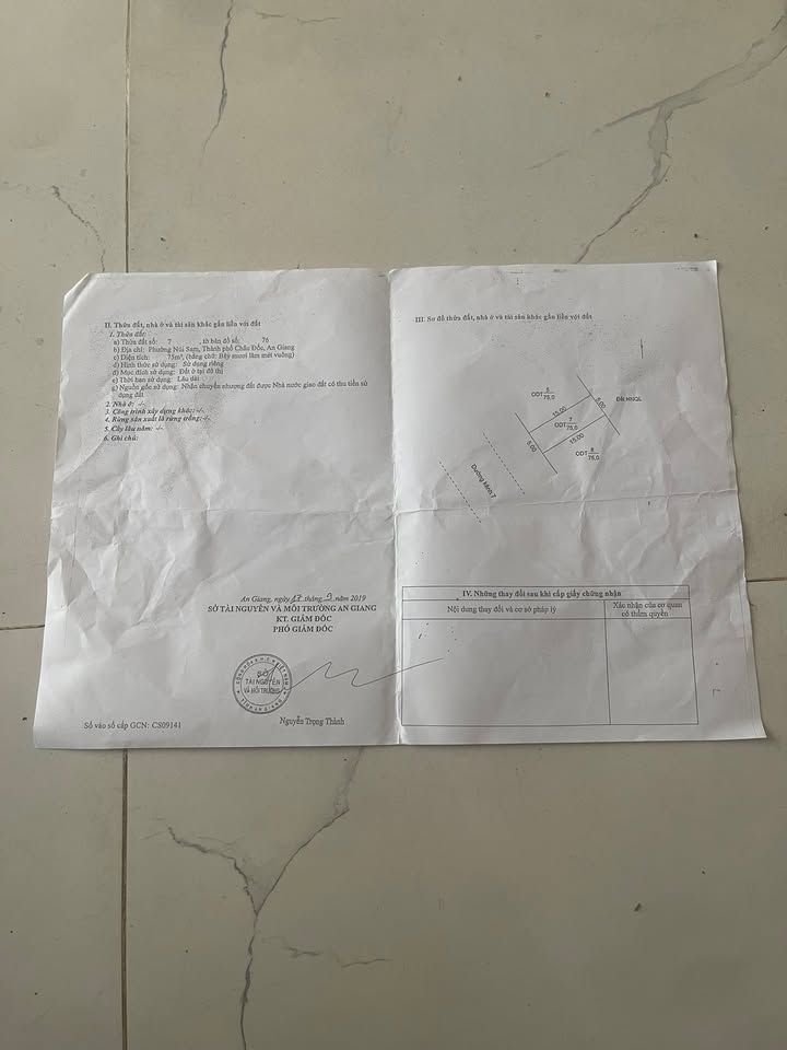 Nhà phố đẹp đường Kênh 7, phường Núi Sam, 75m² - Giá chỉ 900 triệu, thương lượng ngay!