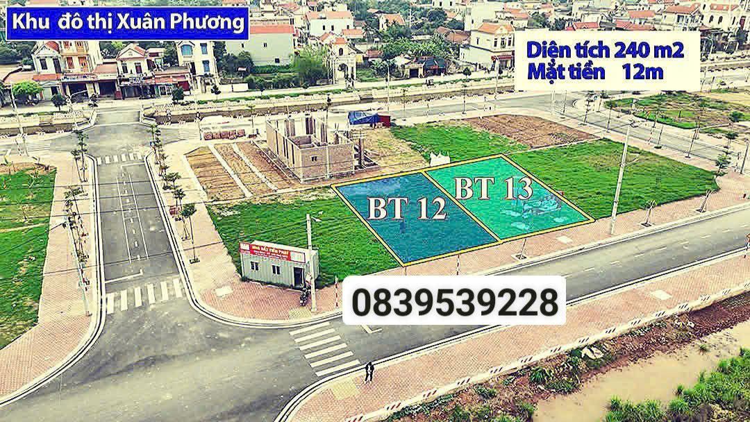 Đất nền khu đô thị Xuân Phương Trà Lũ 240m² - Sổ đỏ chính chủ, giá thỏa thuận!