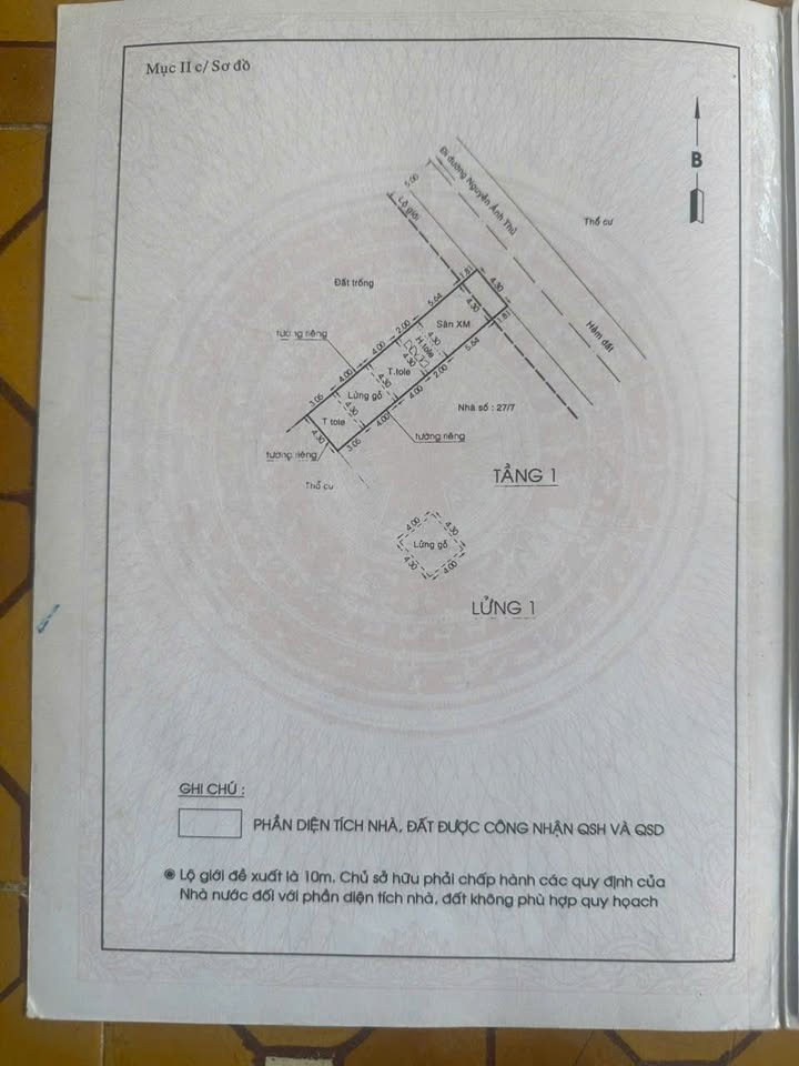 Nhà cấp 4 hẻm 5m Nguyễn Ảnh Thủ, 81.7m² giá chỉ 3.3 tỷ - Cơ hội đầu tư tuyệt vời!