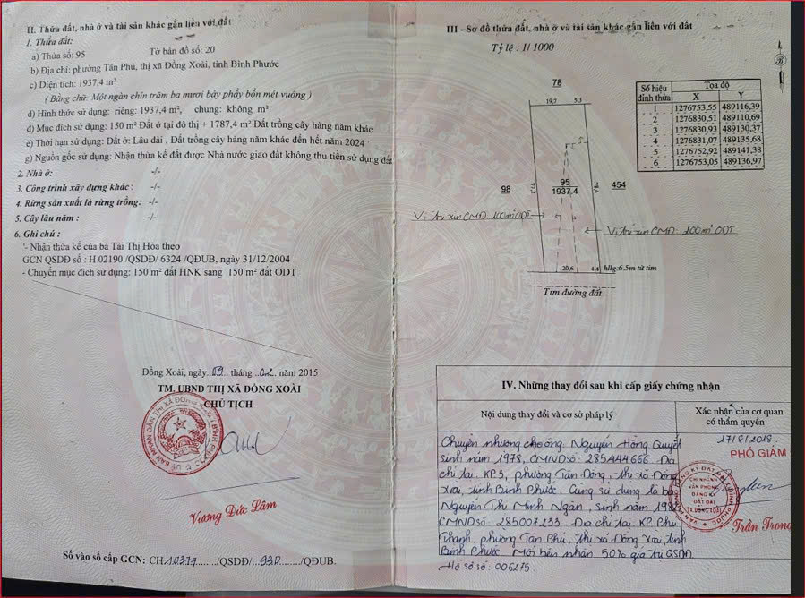 Đất thổ cư 2000m² tại Phú Thanh, Tân Phú, Đồng Xoài - Chỉ 13.5 tỷ!