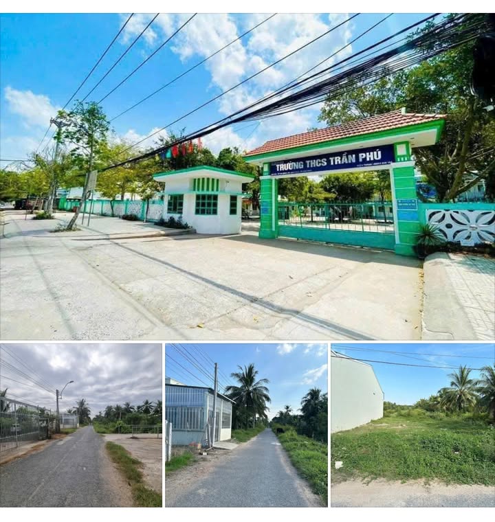 Đất mặt tiền đường Nhựa Kênh Hồ Thị Nhâm, Trà Vinh 120m² - Giá tốt, thổ cư 99%!