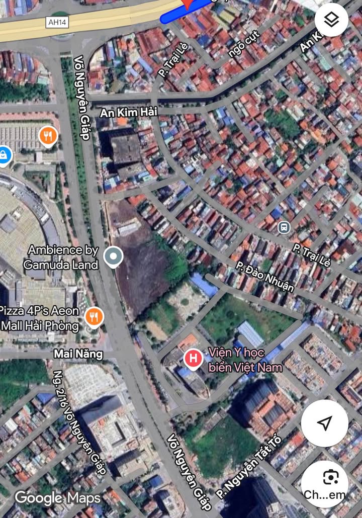 Cho thuê FrontHouse 200m² tại đường Võ Nguyên Giáp, Hải Phòng - Mặt tiền gần Aeon Mall