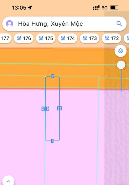 Đất nền Hòa Hưng, Xuyên Mộc 224m² giá 630 triệu - Sổ hồng chính chủ!