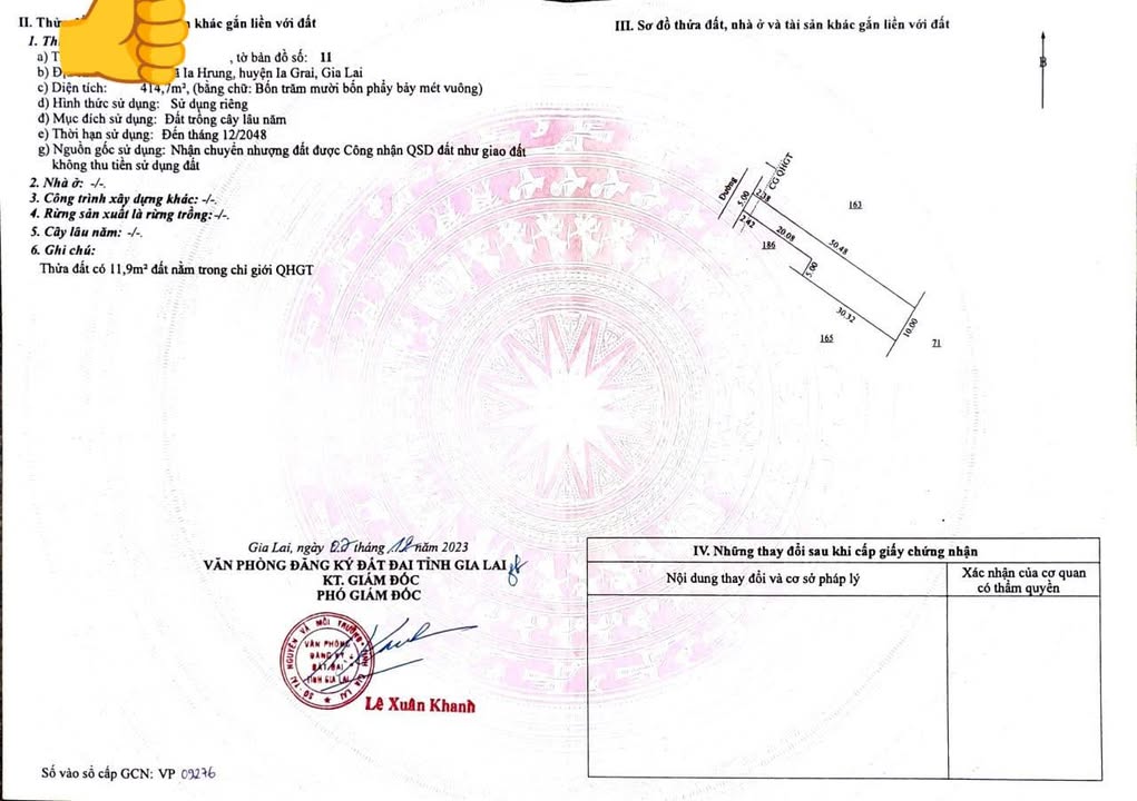 Đất nền xã Ia Hrung 520m² giá chỉ 220 triệu - Cơ hội đầu tư tuyệt vời!