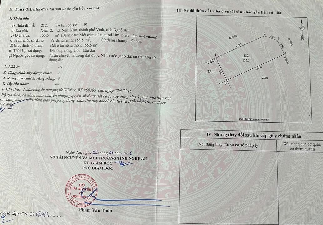 Đất nền góc Tecco Nghi Kim 155m² giá 4 tỷ - Đầu tư sinh lời vượt trội!