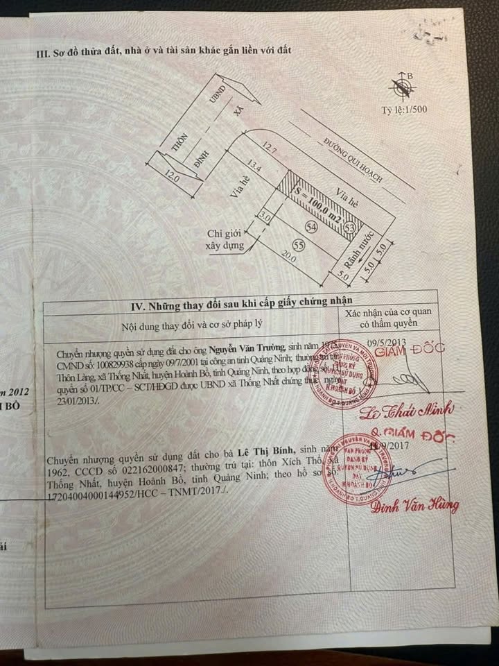 Đất tái định cư thôn Đình, xã Thống Nhất 100m² giá 1.45 tỷ - Pháp lý rõ ràng, sang tên ngay!