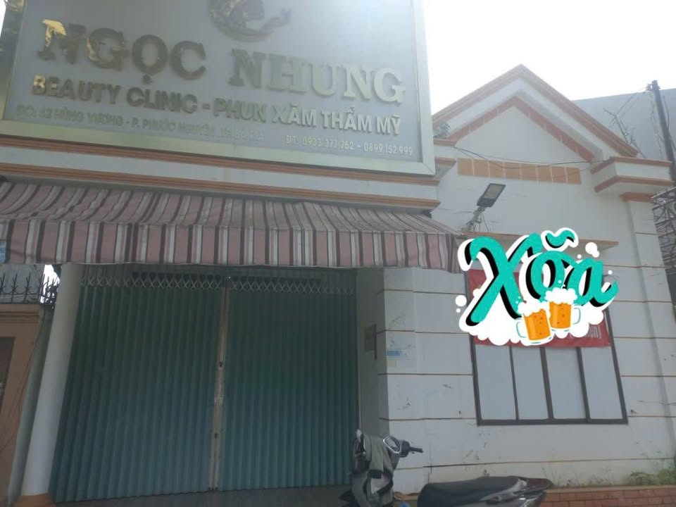 Nhà mặt tiền Hùng Vương, Bà Rịa 96m² giá 10 triệu - Thuận tiện kinh doanh!