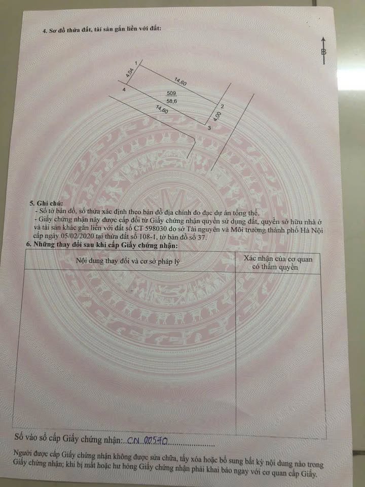 Đất nền Tráng Việt Mê Linh 58m² giá 3 tỷ - Đầu tư tiềm năng sinh lời!