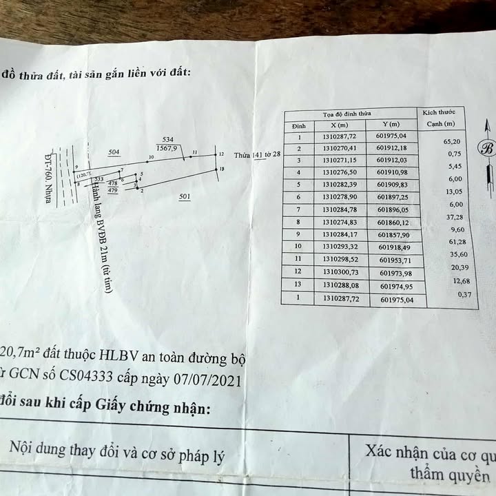 Đất nền 1200m² mặt tiền đường nhựa tại Bình Minh - Giá chỉ 2.5 tỷ