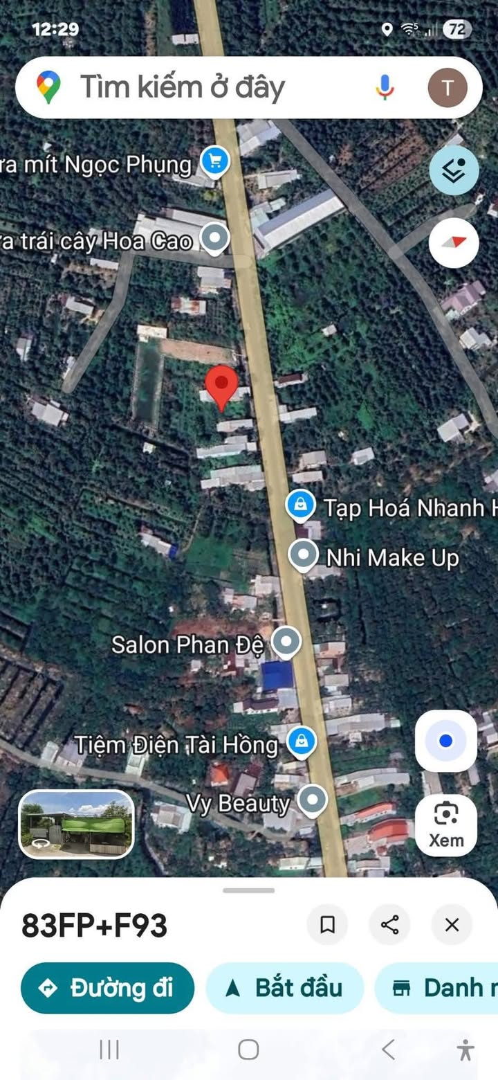 Đất nền Cai Lậy 192m² giá 1.8 tỷ - Cơ hội đầu tư tuyệt vời!