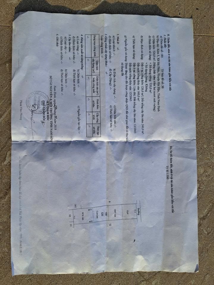 Đất mặt tiền Xóm 3, Hải Phúc, Hải Hậu 520m² giá 1,65 tỷ - Cơ hội đầu tư tuyệt vời!