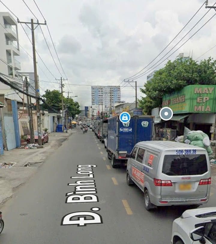 Nhà mặt tiền đường Bình Long, quận Tân Phú, 709m² giá 110 tỷ - Cơ hội vàng cho đầu tư!