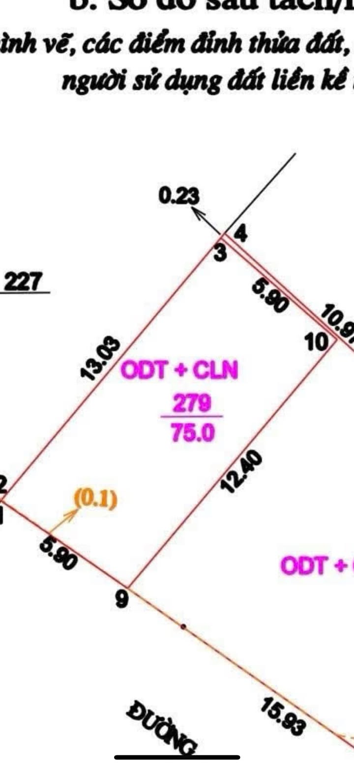 Đất nền khu phố 11, phường Trung Đô, 75m² giá 3 tỷ - Đường rộng thông thoáng!