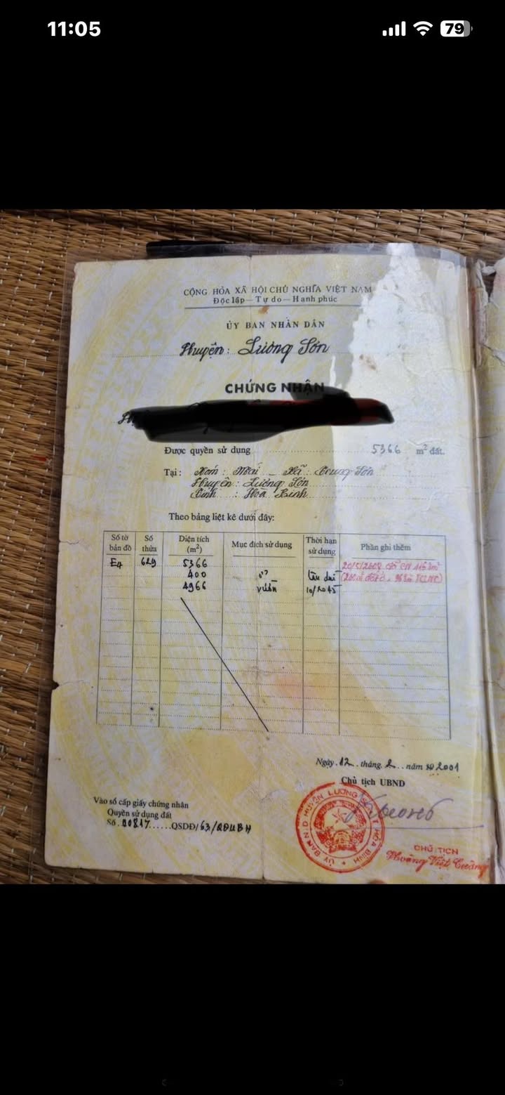 Đất ở xã Liên Sơn, huyện Thanh Sơn, Phú Thọ 3400m² giá 4.18 tỷ - View cánh đồng tuyệt đẹp!