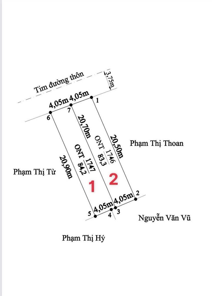 Đất nền Khu công nghiệp Ngũ Phúc 83m² - Giá cả thỏa thuận, chốt nhanh chính chủ!