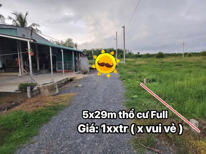 Đất thổ cư Đồng Khởi, Châu Thành, Tây Ninh 145m² chỉ 100 triệu - Cơ hội đầu tư hiếm có!