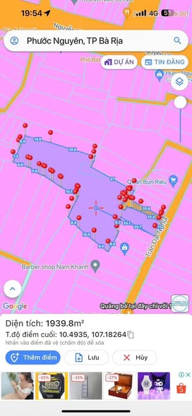 Đất nền 1900m² đường Trần Đại Nghĩa, Bà Rịa - Giá thỏa thuận ngay!