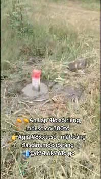 Đất nền An Lập Dầu Tiếng 300m² giá 800 triệu - Sổ đỏ chính chủ!