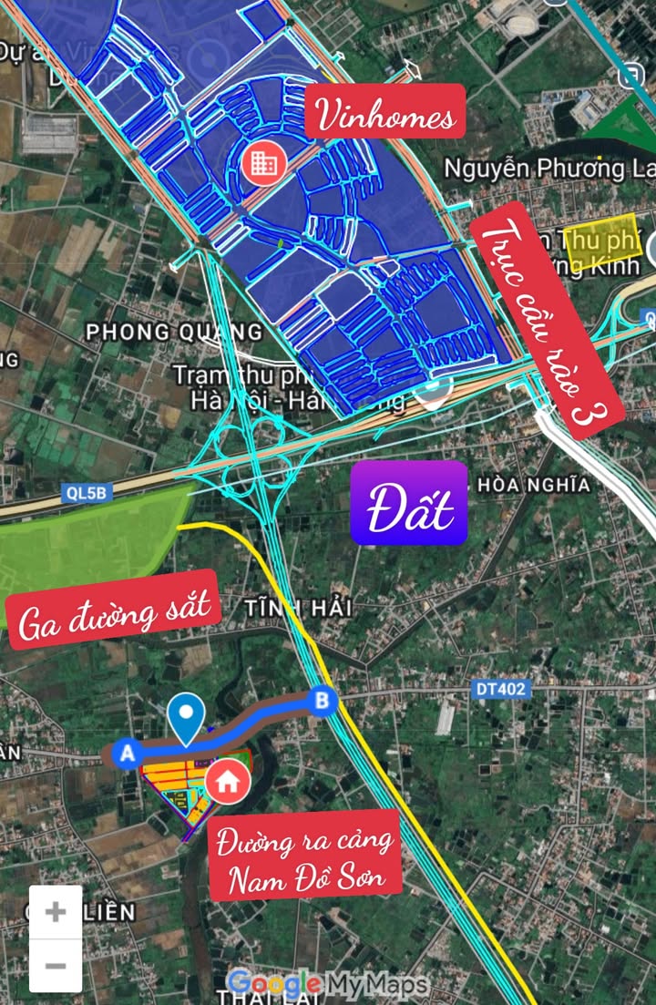 Đất nền Dương Kinh Hải Phòng 50m² giá 1.15 tỷ - Đầu tư sinh lời ngay!