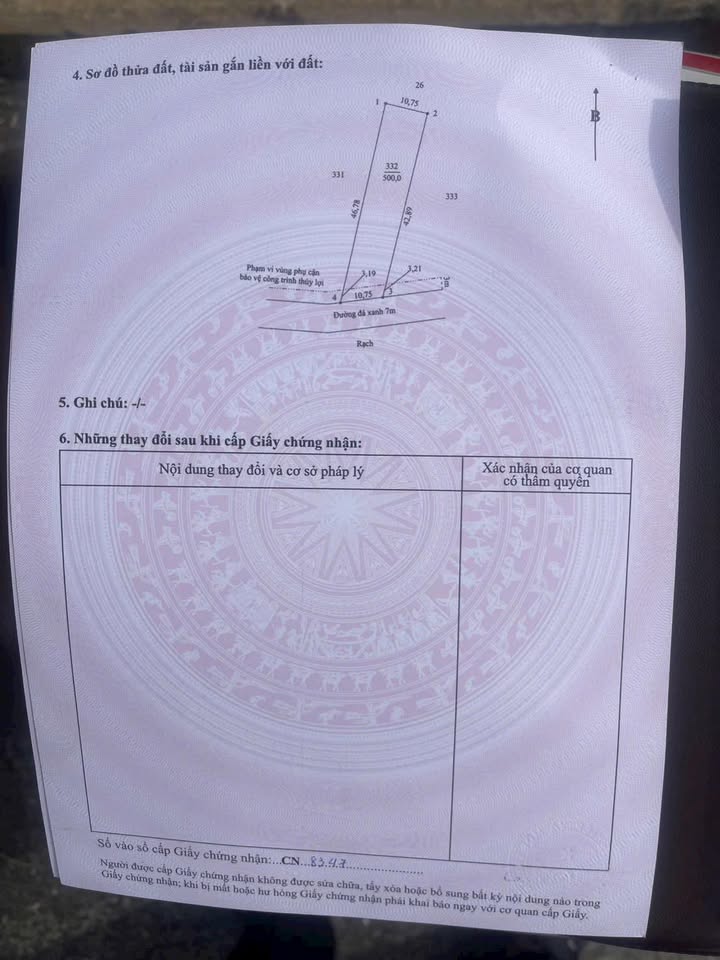 Đất vườn 500m² tại Xã Bình Đức, Bến Lức chỉ 449 triệu - Đầu tư sinh lời ngay!