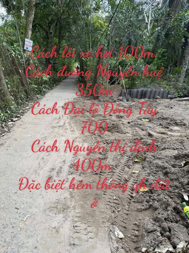 Đất nền lẻ Phú Khương Bến Tre 112m² giá 650 triệu - Cơ hội đầu tư tuyệt vời!