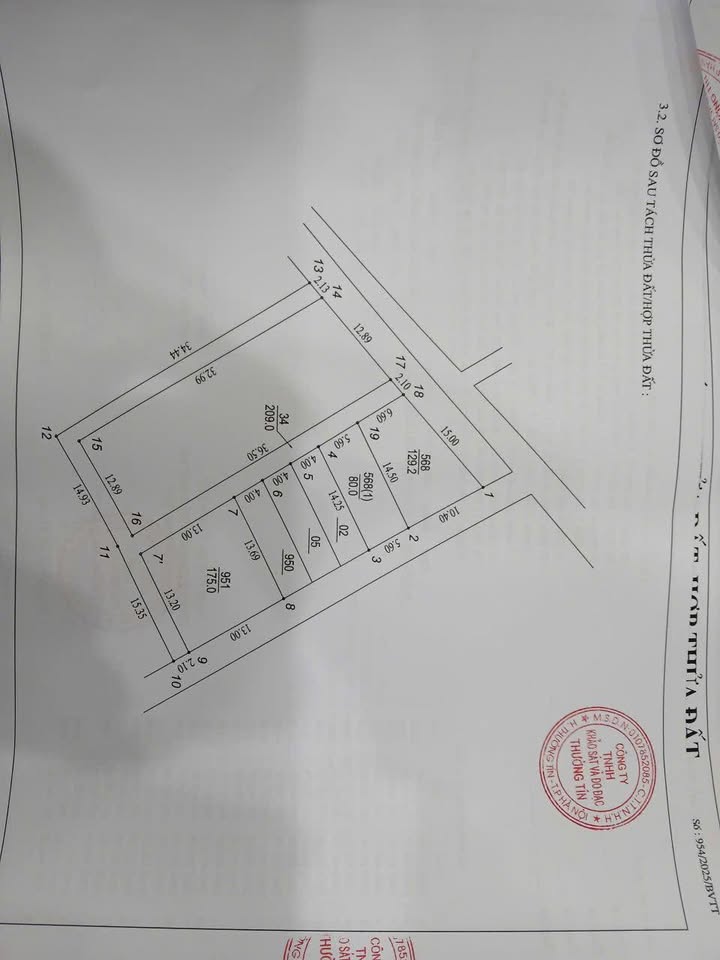 Đất thổ cư Vân Tảo 80m² giá 4 tỷ - Lô 2 mặt tiền tiềm năng