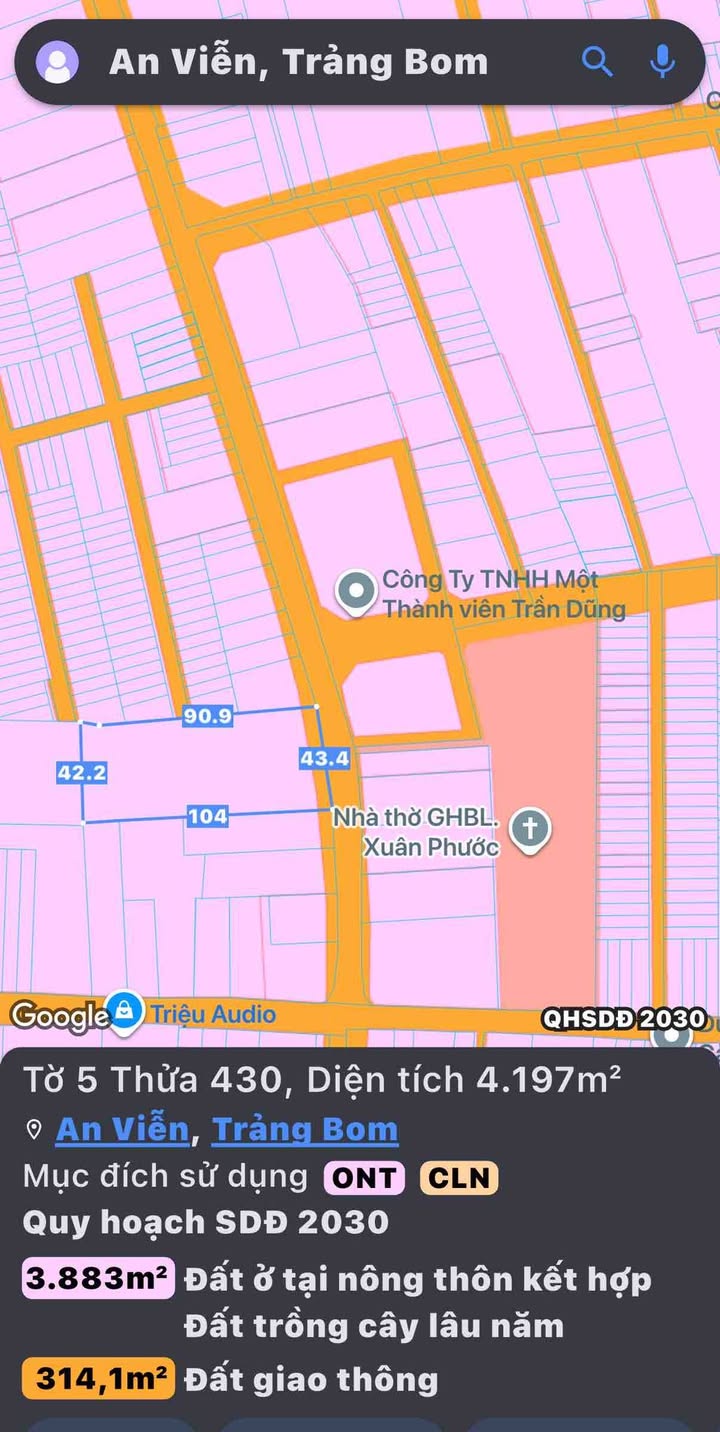 Đất mặt tiền khu phố 4, Bình Hưng, quận Bình Chánh 3894m² - Giá thỏa thuận hấp dẫn!