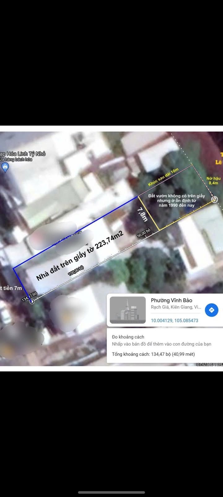 Nhà mặt tiền kinh doanh Lâm Quang Ky, Rạch Giá 203.42m² giá 5.5 tỷ - Đầu tư sinh lời ngay!