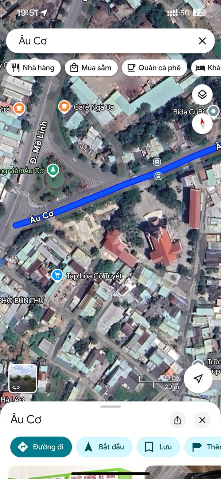 Dãy trọ 5 phòng cuối đường Âu Cơ, 100m² giá 2.15 tỷ - Đang cho thuê kín phòng!