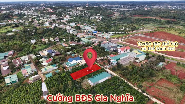 Đất nền 500m² trung tâm TP Gia Nghĩa giá 810 triệu - Cơ hội đầu tư tuyệt vời!