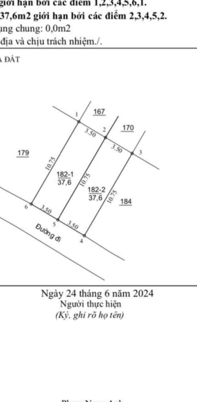 Đất Trạm Trôi 37.6m² giá 3 tỷ - Vị trí đẹp, ô tô đỗ cửa!