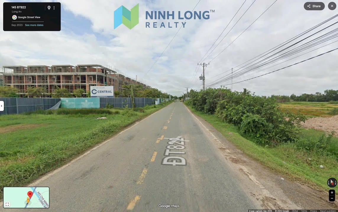 Đất mặt tiền ĐT822 Hậu Nghĩa 310m² giá 4.5 tỷ - Tiềm năng đầu tư vượt trội!