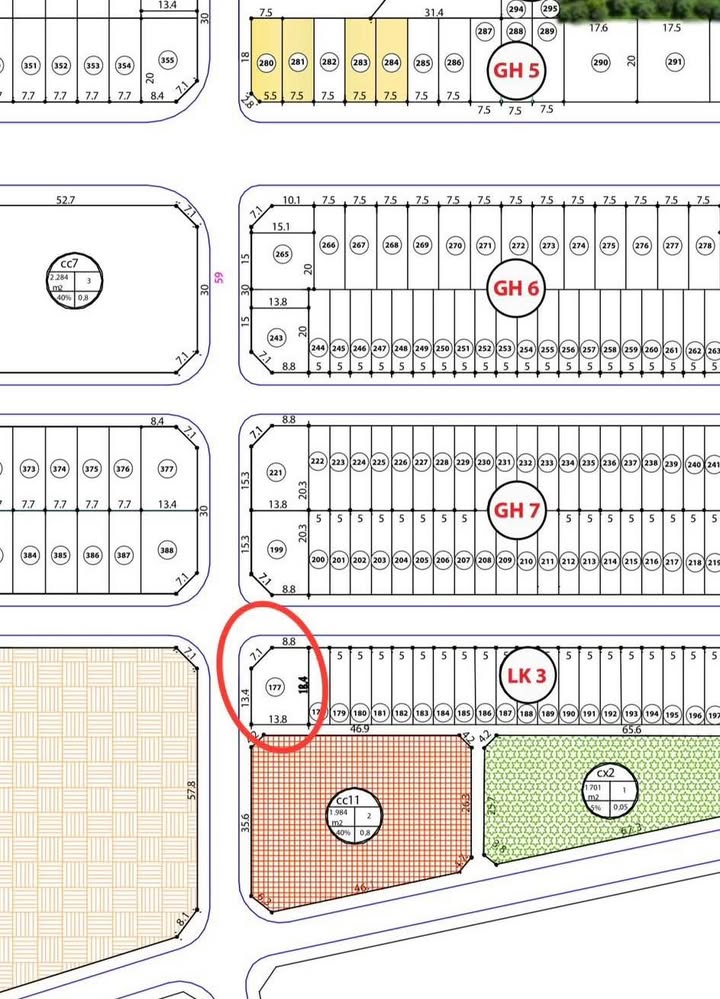 Đất lô góc Khu đô thị ICC Quán Mau, Lạch Tray 255.8m² - Pháp lý rõ ràng, giá thỏa thuận!
