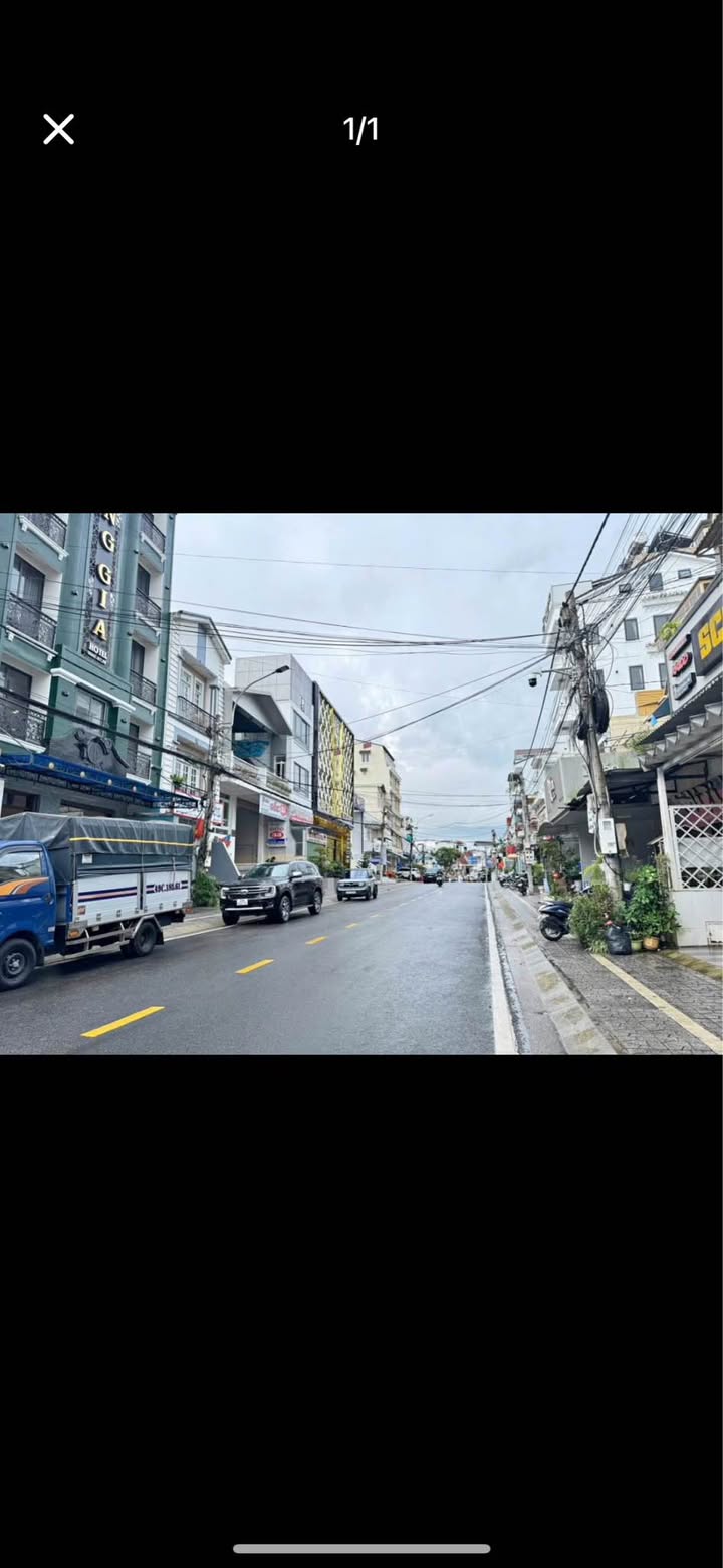 Đất Mặt Tiền Hai Bà Trưng Đà Lạt 140m² giá 13.5 tỷ - Cơ hội đầu tư sinh lời!